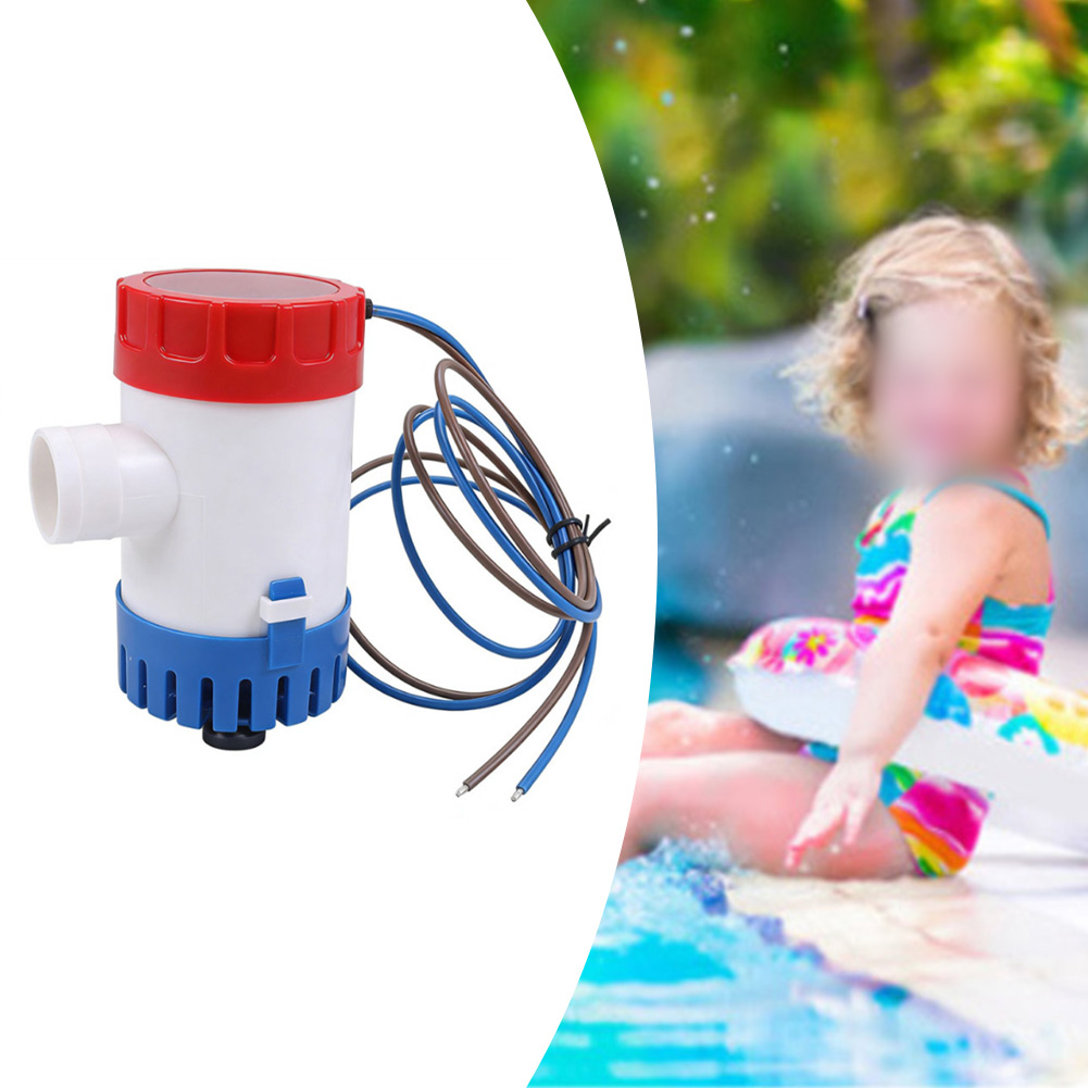 ปั๊มน้ำท้องเรือ 12V 24V 1100GP - Fishing Boat Bilge Pump บทวิจารณ์และราคา
