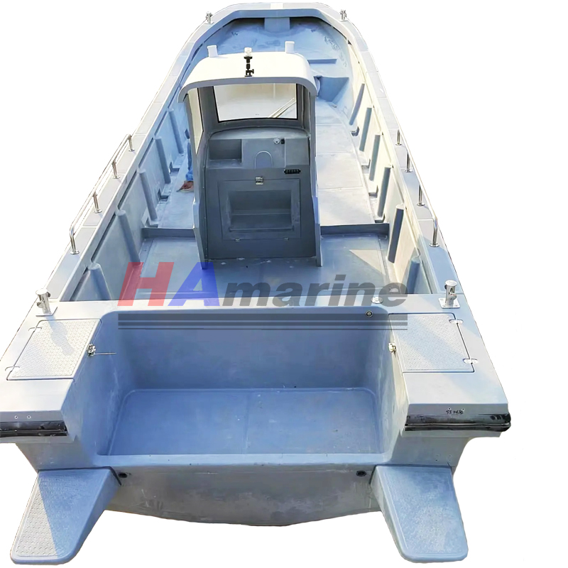 เรือประมงไฟเบอร์กลาสความเร็วสู - Fishing Boat Fiberglass บทวิจารณ์และราคา