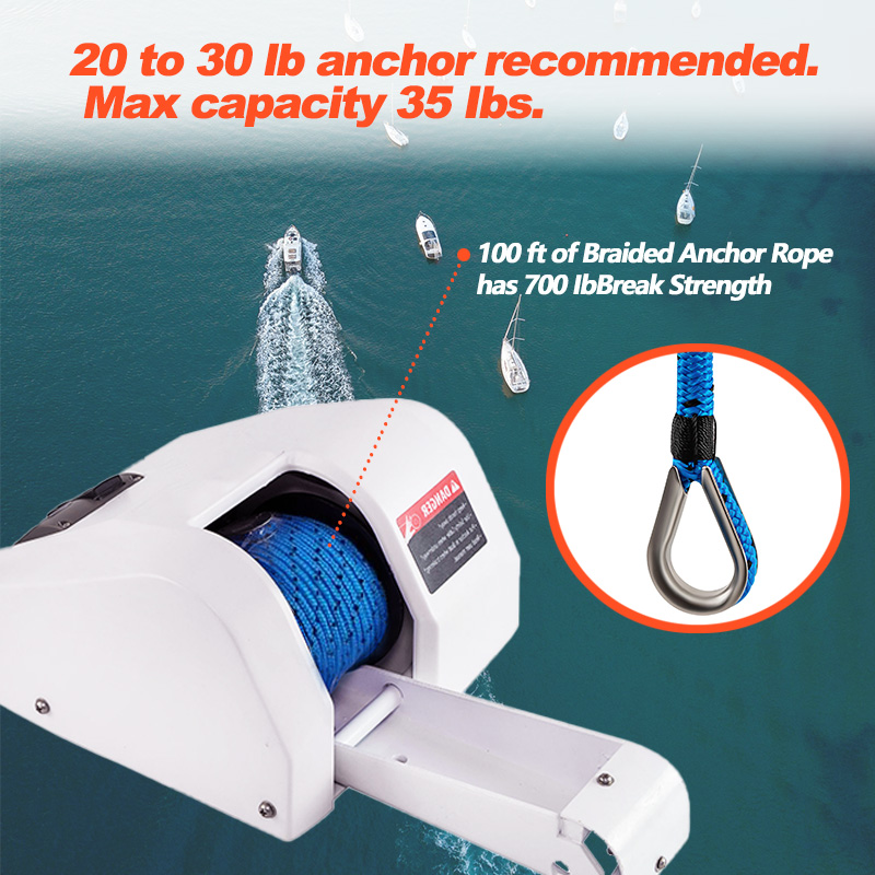 เครื่องกว้านสมอไฟฟ้าสำหรับเรือ - Fishing Boat Anchor บทวิจารณ์และราคา
