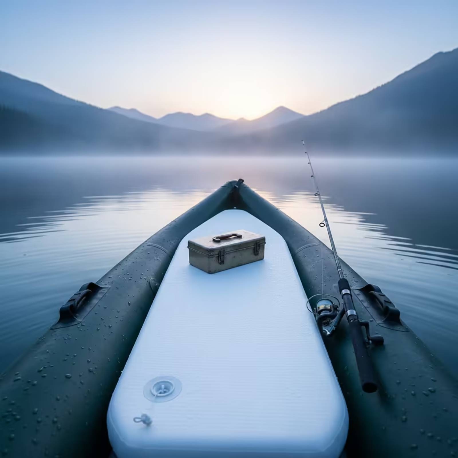 แผ่นพื้นเรือยางแบบแข็งพร้อมวาล - Fishing Boat Inflatable บทวิจารณ์และราคา