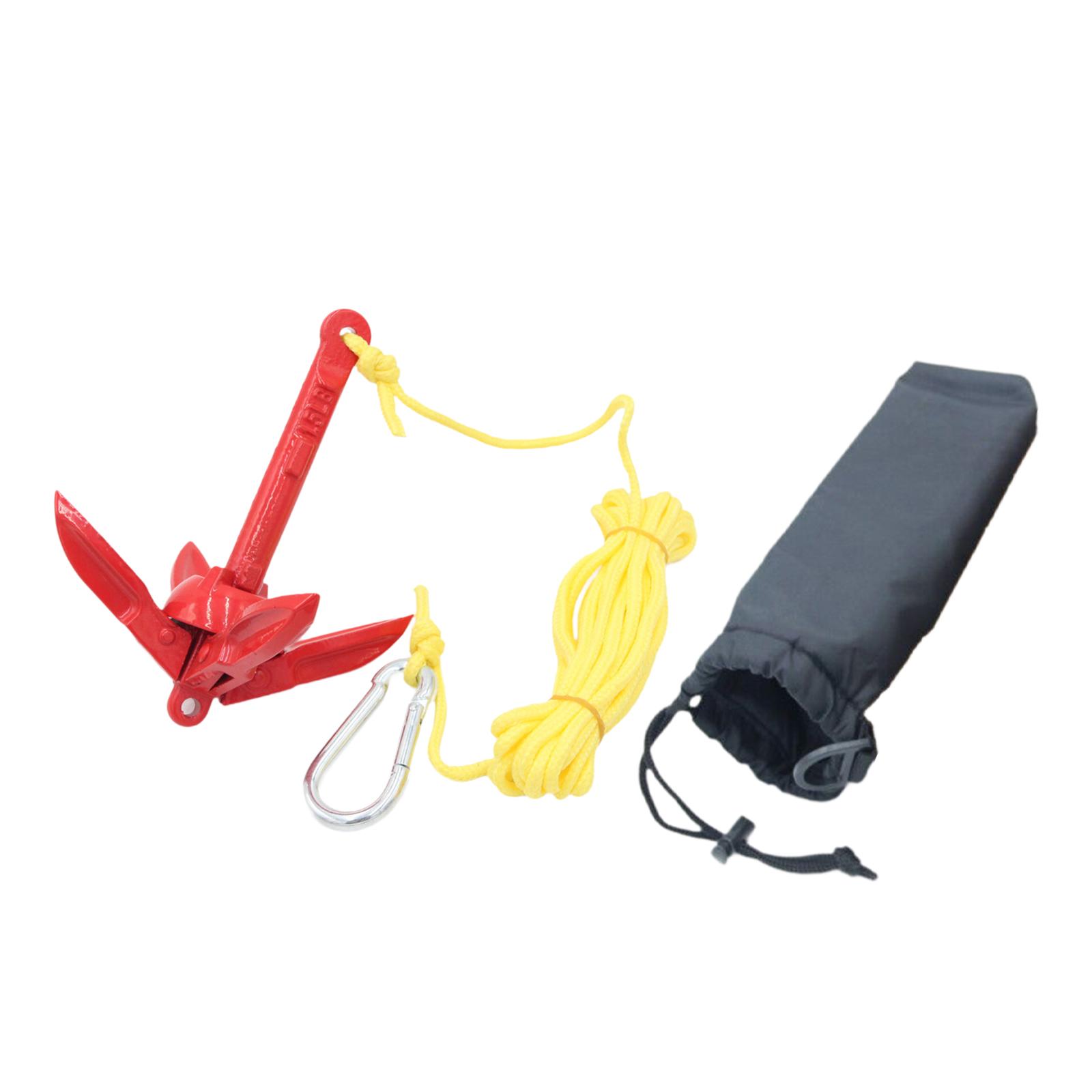 ชุดสมอเรือพับได้ทำจากเหล็กกล้า - Fishing Boat Anchor บทวิจารณ์และราคา